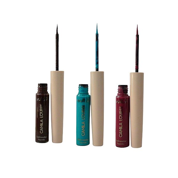 Kit Delineador Colorido Camila Loures Vult C/3