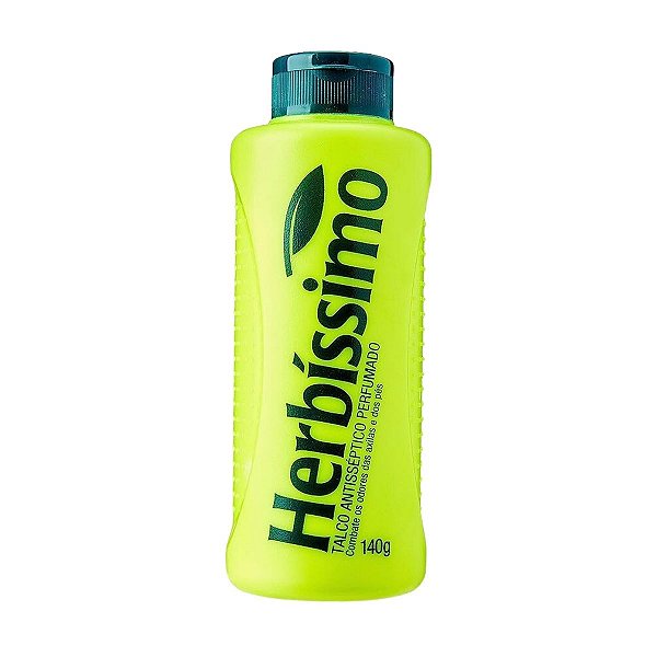 Talco Antisséptico Perfumado Herbissimo 140g