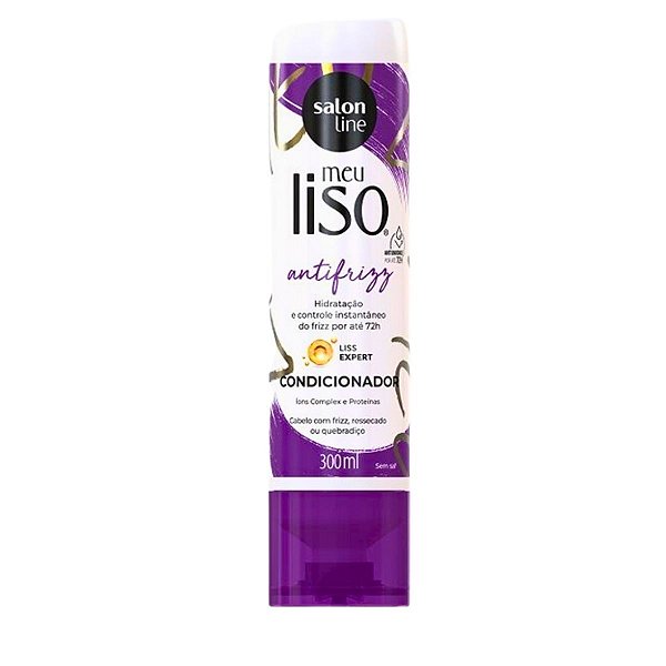 Condicionador Salon Line Meu Liso Antifrizz Liss Expert 300ml
