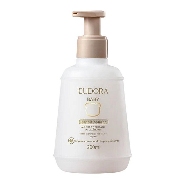 Condicionador Eudora Baby Algodão & Extrato de Calêndula 200ml