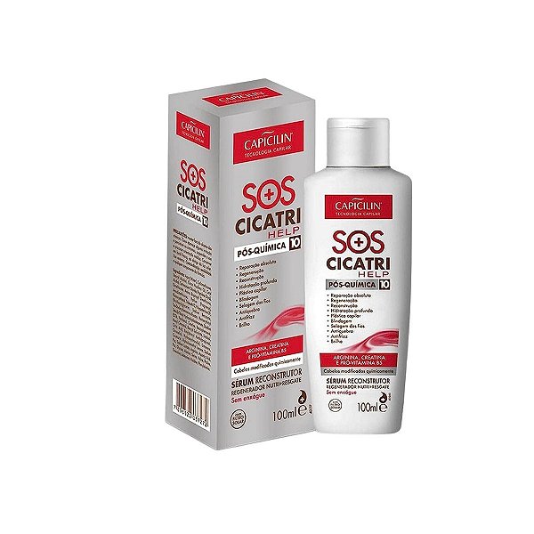 Sérum Reconstrutor Capicilin Sos Cicatri Help 100ml
