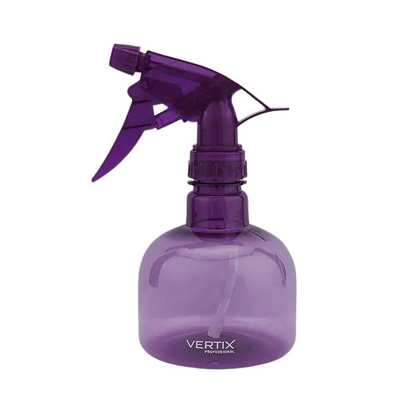 Borrifador Plástico Belliz Vertix Salon Spray Roxo 350ml Cod.3006