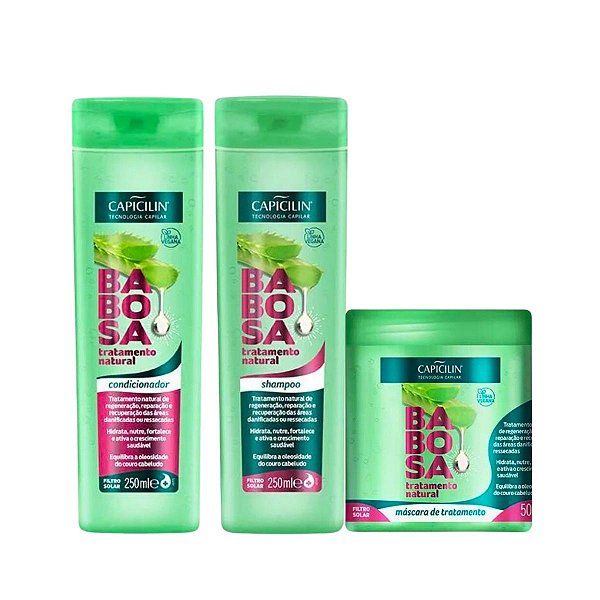 Kit Capicilin Tratamento Natural C/3 Un
