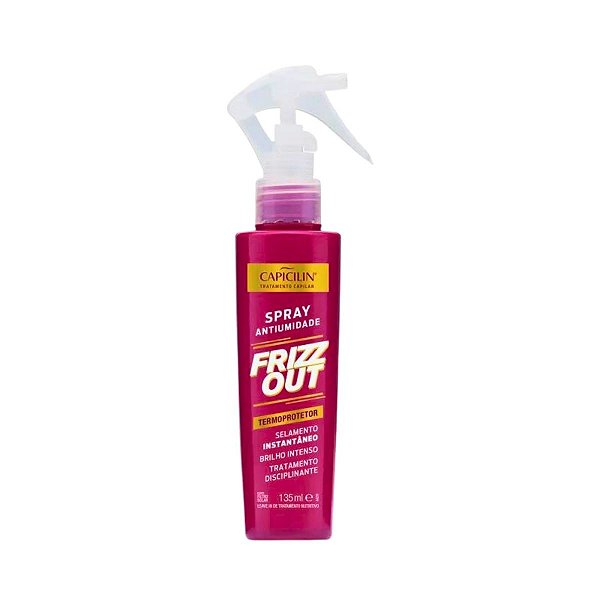 Spray Antiumidade Capicilin Frizz Out Termoprotetor 135ml