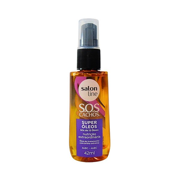 Óleo Nutrição Extraordinária Salon Line Sos Cachos Super Óleos 42ml
