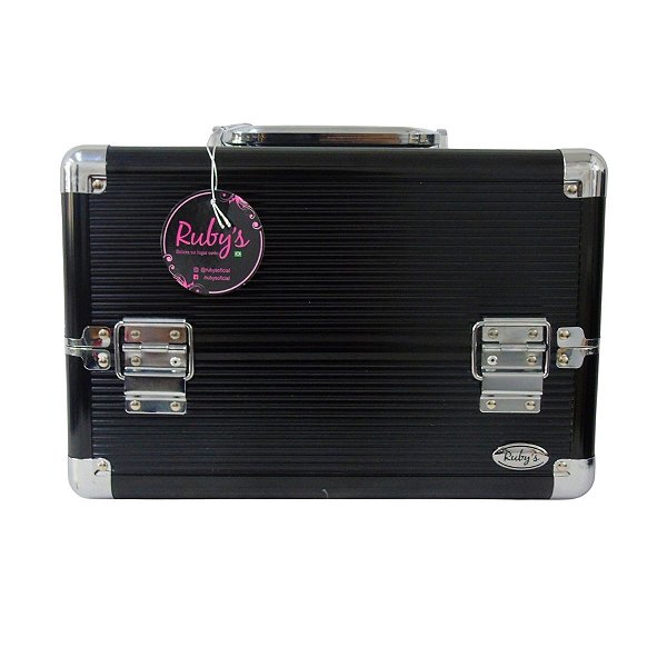 Maleta de Maquiagem Ruby's Preta Fs-1193c