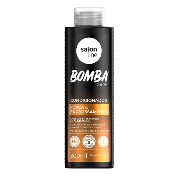 Condicionador Salon Line Sos Bomba Força e Engrossamento 300ml