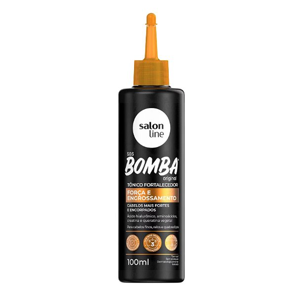 Tônico Fortalecedor Salon Line Sos Bomba Força e Engrossamento 100ml