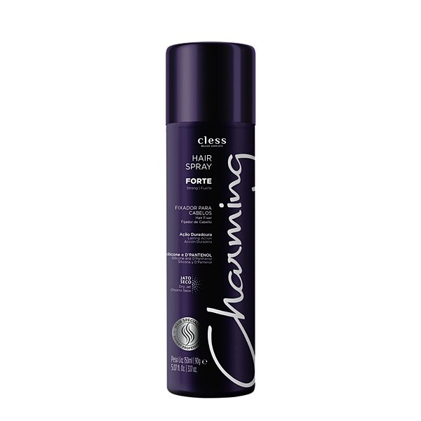Spray Fixador Para Cabelos Cless Charming Hair Forte 150ml