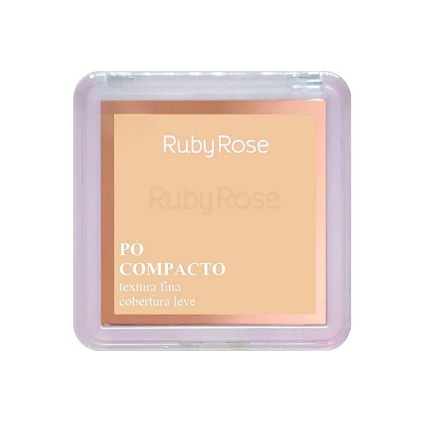 Pó Compacto Ruby Rose Pc10 7,5g