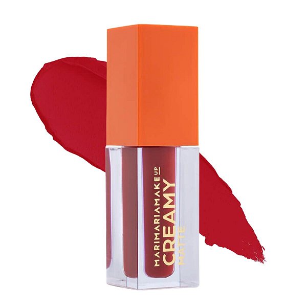 Batom Líquido Mari Maria Makeup Creamy Matte Blazing 4ml