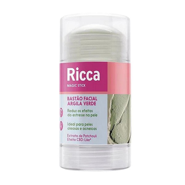 Bastão Facial Ricca Argila Verde 30g Cód.3805
