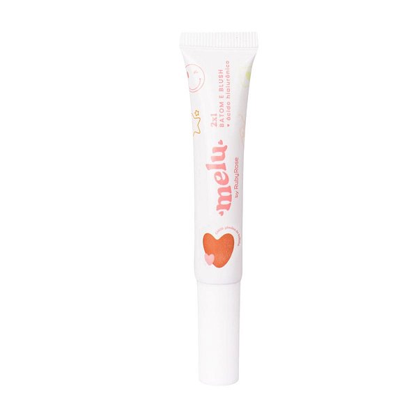 Batom e Blush Melu By Ruby Rose 2x1 Cm08 Piscina de Bolinha 9,5ml