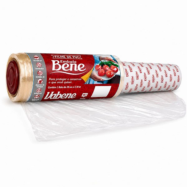 Filme de Pvc Vabene Embala Bene 12cm X 70m