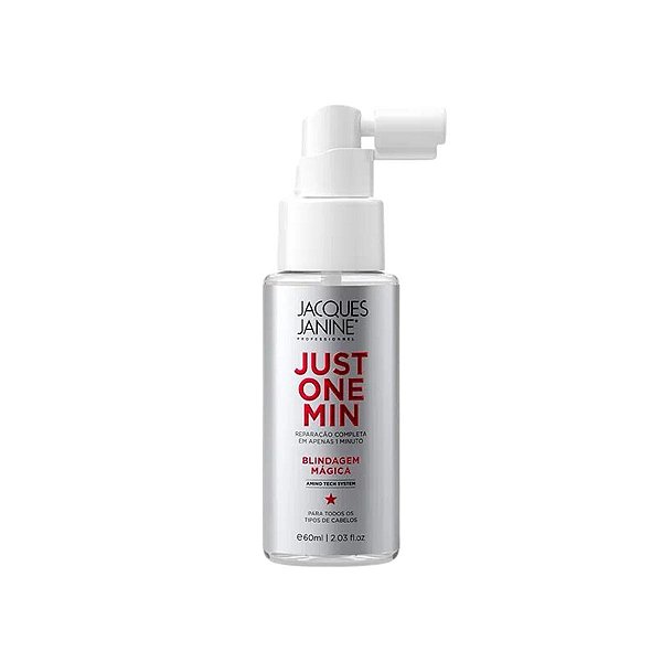 Spray Blindagem Mágica Jacques Janine Just One Min Amino Tech System 60ml