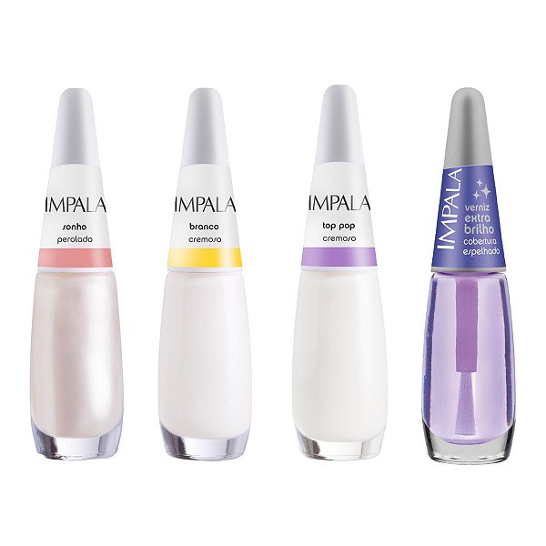 Kit Francesinha Impala 7,5ml C/4
