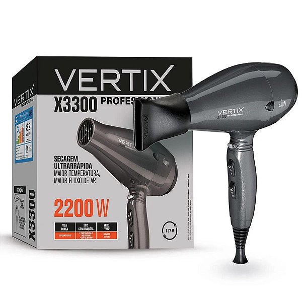 Secador Vertix Professional X3300 2200w 127v