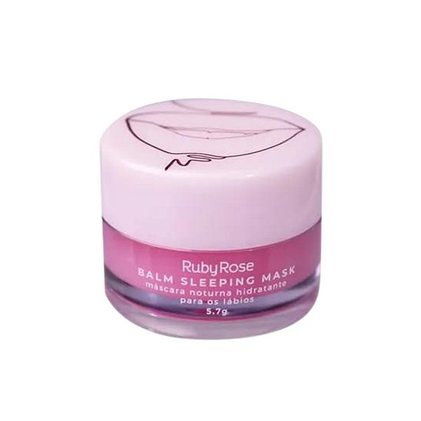 Máscara Noturna Hidratante Ruby Rose Balm Sleenping Mask Strawberry Shortcake 5,7g