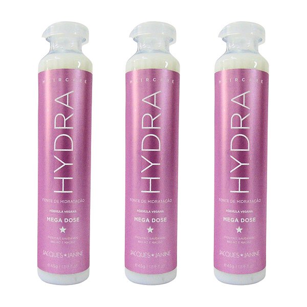 Kit Jacques Janine Hair Care Hydra: 3 Ampolas Mega Dose 45g