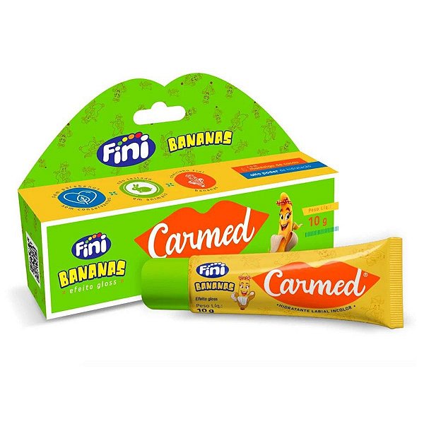 Hidratante Labial Carmed Fini Banana 10g