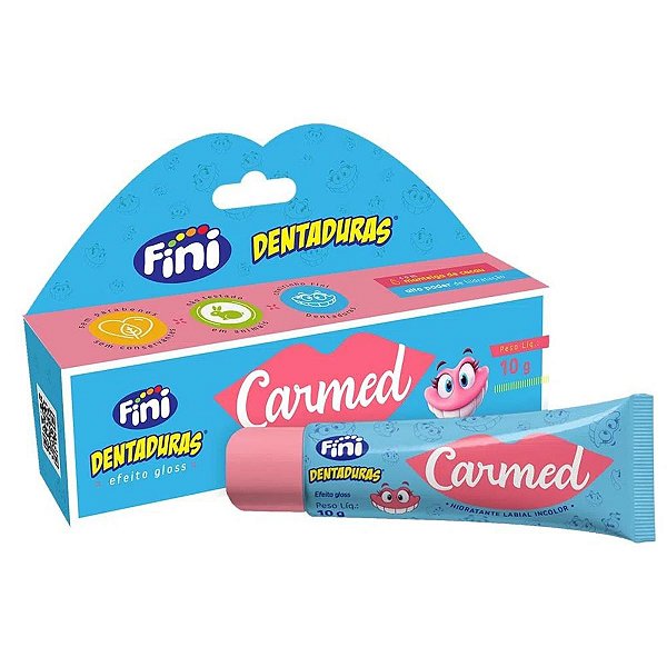 Hidratante Labial Carmed Fini Dentadura 10g