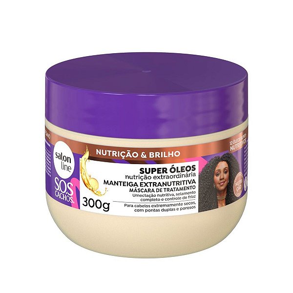 Máscara de Tratamento Salon Line Sos Cachos Super Óleos 300g