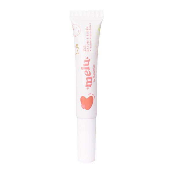 Batom e Blush Melu By Ruby Rose 2x1 Cm01 Carrosel 9,5ml