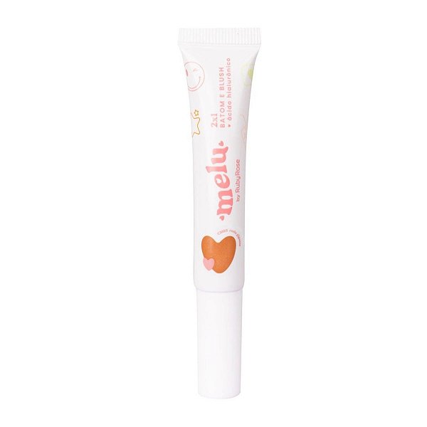 Batom e Blush Melu By Ruby Rose 2x1 Cm03 Roda Gigante 9,5ml