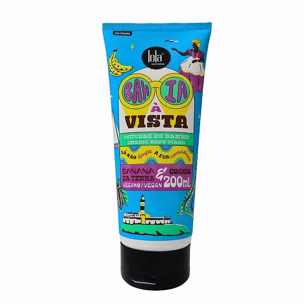 Mousse de Banho Lola Bahia À Vista Cream Body Wash 200ml