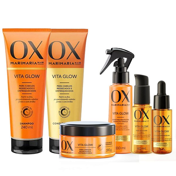 Kit Ox Mari Maria Hair Vita Glow C/6