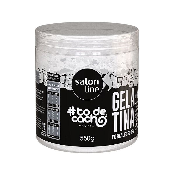 Gelatina Fortalecedora Salon Line #todecacho 550g