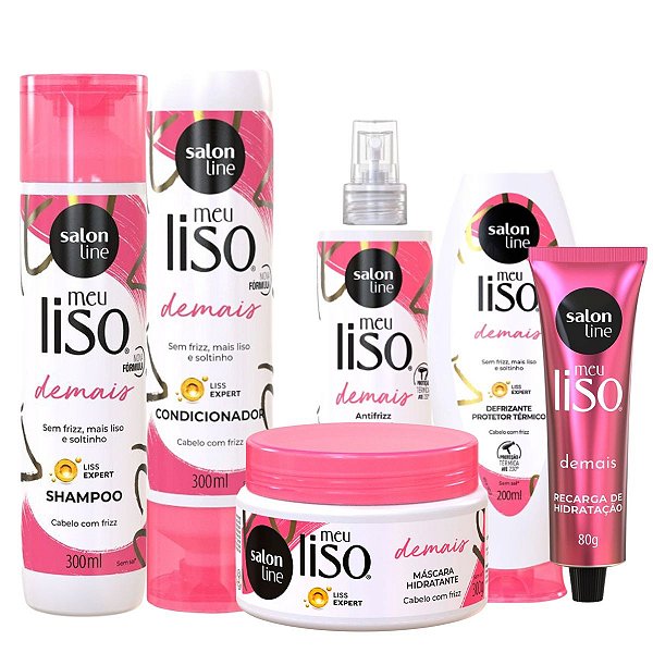 Kit Salon Line Meu Liso Demais C/6