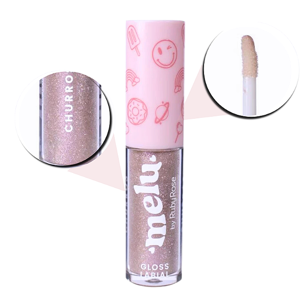 Gloss Labial Melu By Ruby Rose Churros 3,4ml