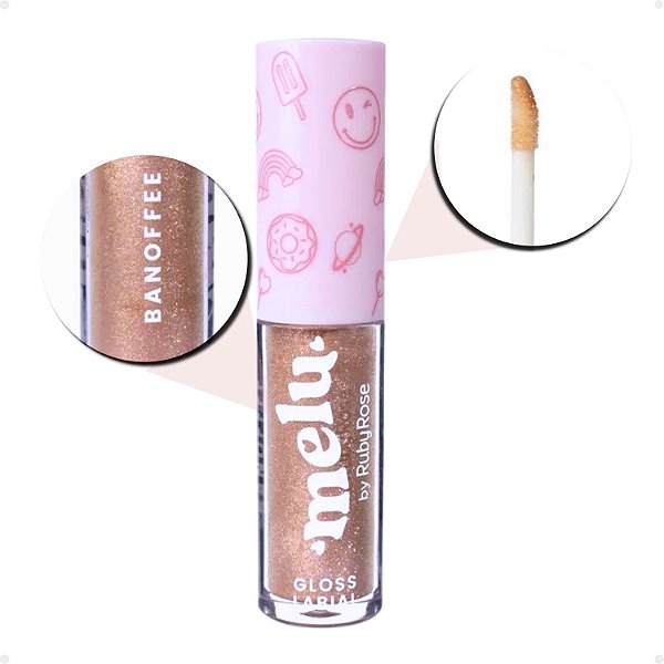 Gloss Labial Melu By Ruby Rose Banoffee 3,4ml