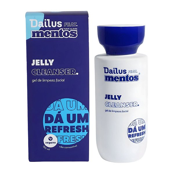 Gel de Limpeza Facial Dailus Feat Mentos Jelly Cleanser 150ml