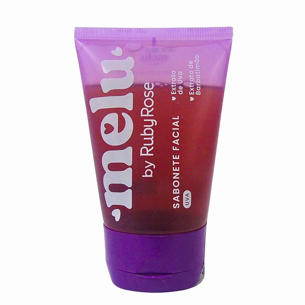 Sabonete Facial Melu By Ruby Rose Uva 100ml