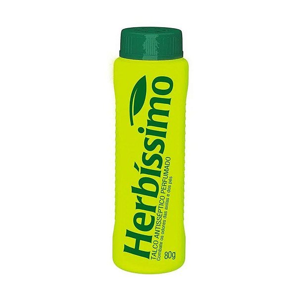 Talco Antisséptico Perfumado Herbissimo 80g