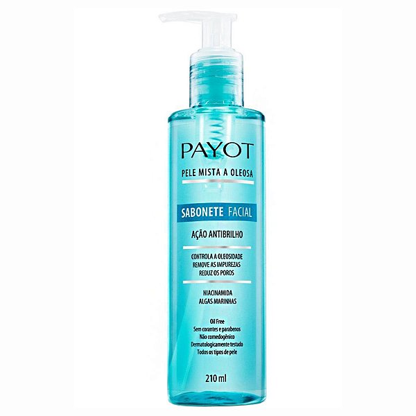Sabonete Facial Payot Pele Mista A Oleosa 210ml