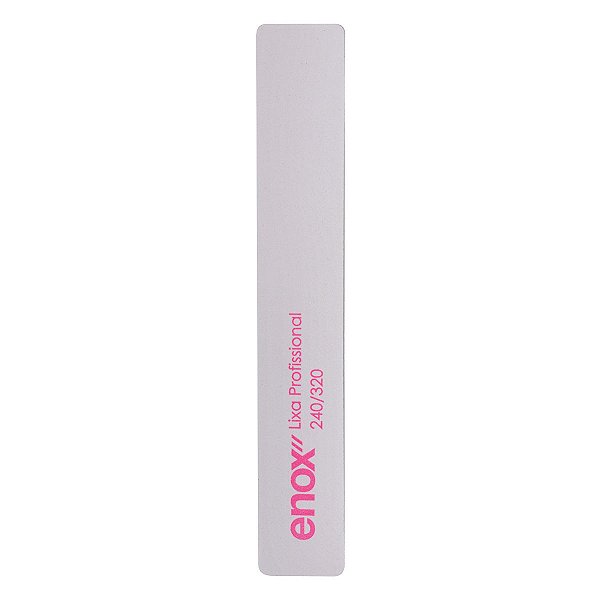 Lixa Profissional Enox Granulação Fina 240/320 Retangular Cód.1739