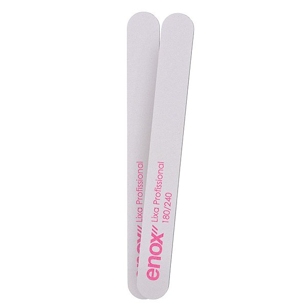 Lixa Profissional Enox Granulação Fina 180/240 Clássica C/2 Cód.634