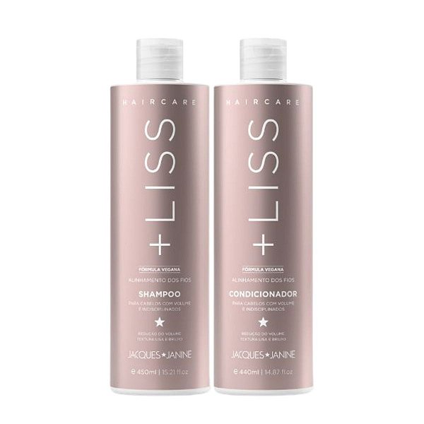 Shampoo + Condicionador Jacques Janine Hair Care + Liss 440ml