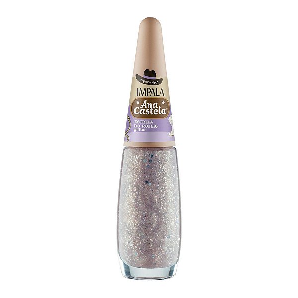 Esmalte Glitter Impala Ana Castela Estrela do Rodeio 7,5ml