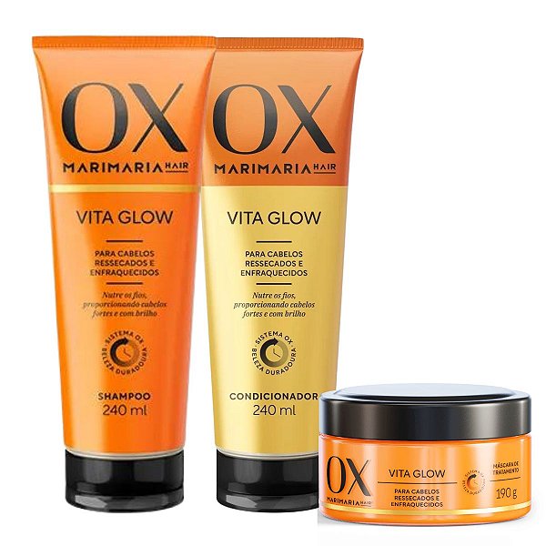 Kit Ox Mari Maria Hair Vita Glow C/3