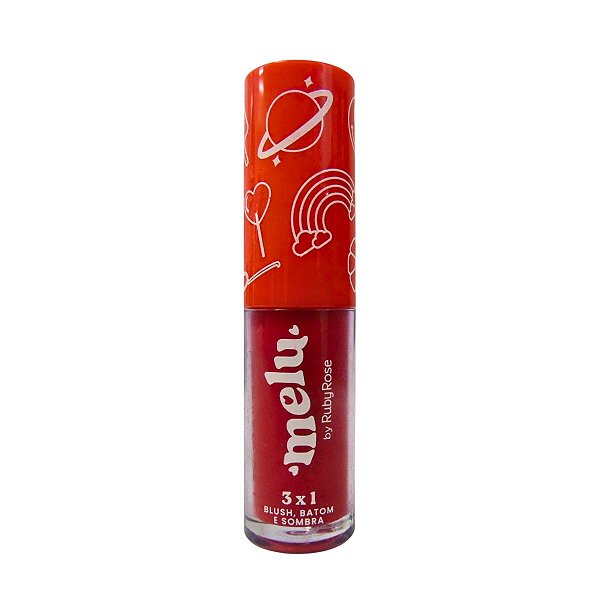 Blush, Batom e Sombra 3x1 Melu By Ruby Rose Sweetheart 03