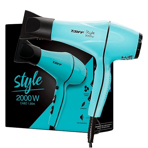 Secador Taiff Style Azul 2000w 220v