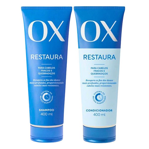 Shampoo + Condicionador Ox Restaura 400ml