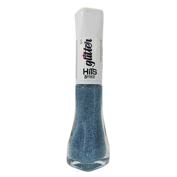 Esmalte Glitter Hits Diamante Lua Azul 8ml