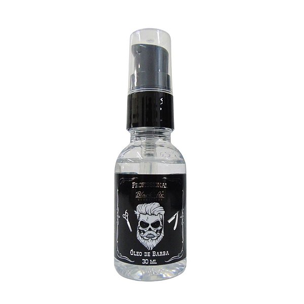 Óleo de Barba Black Fix Profissional 30ml