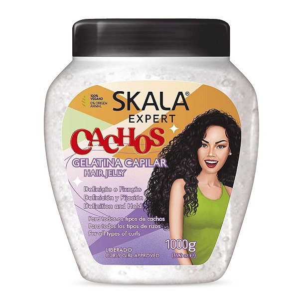 Gelatina Capilar Cachos Skala Hair Jelly 1000g