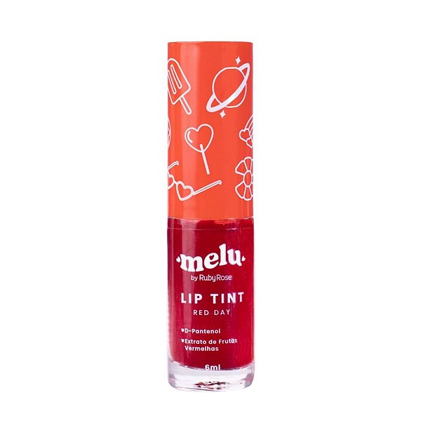 Lip Tint Melu By Ruby Rose Red Day 6ml